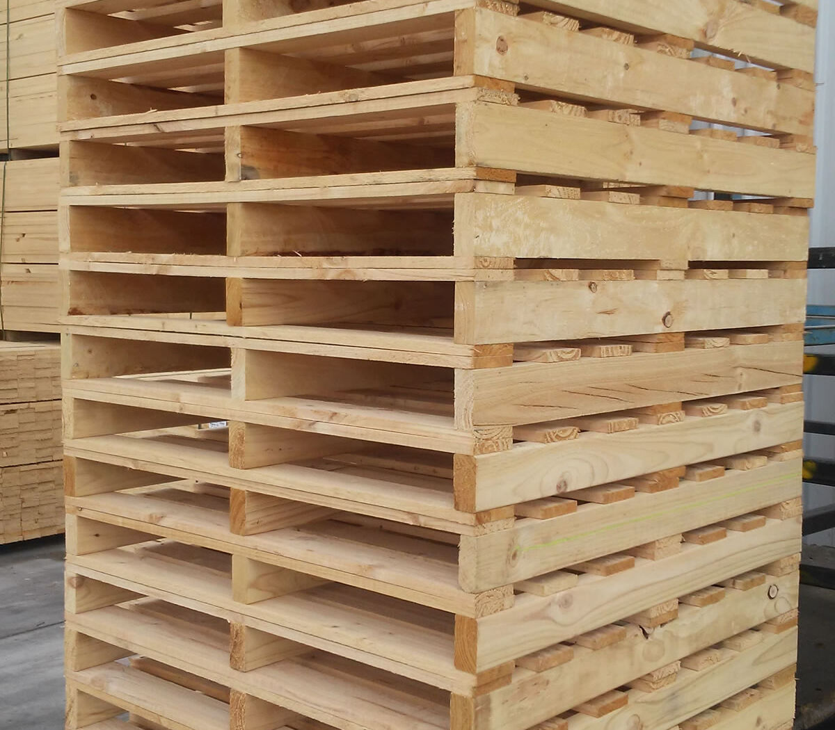 Timber pallets